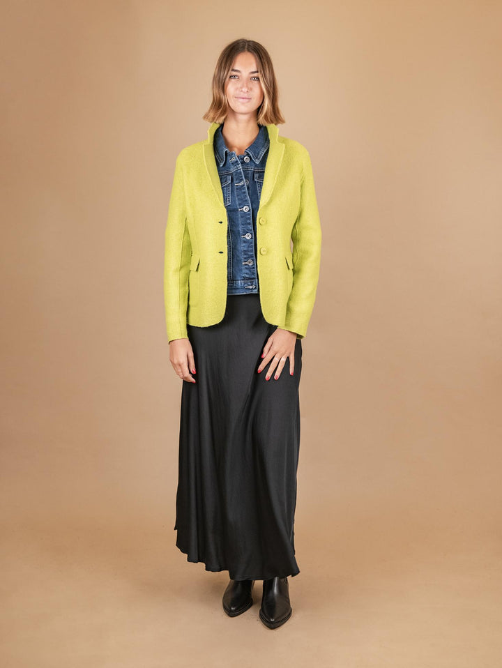 GONNA MIDI IN RASO NERO 80521 NERO ANDREA MORANDO 