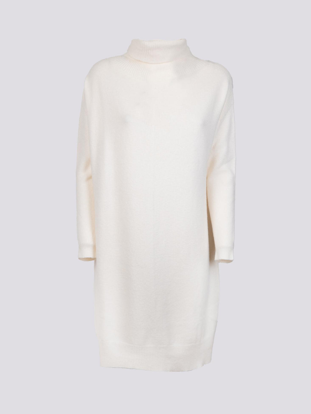 MAGLIA ABITO CON COLLO ALTO PANNA 0370/225 0248 BIMOR 