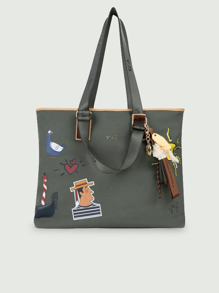 Shopper Tita verde TITA VERDE V73 