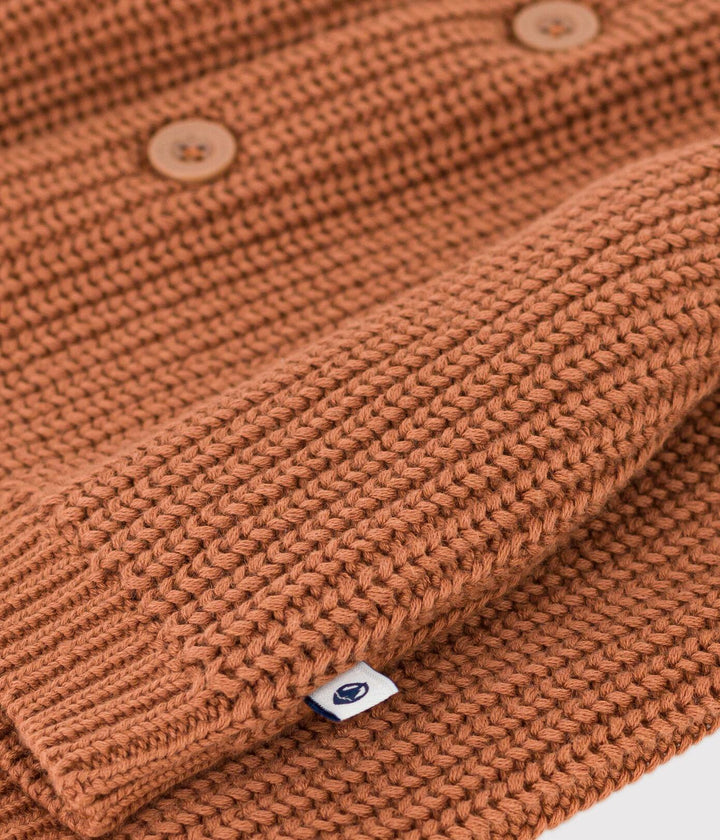 CARDIGAN IN TRICOT DI COTONE A089S 02 PETIT BATEAU 