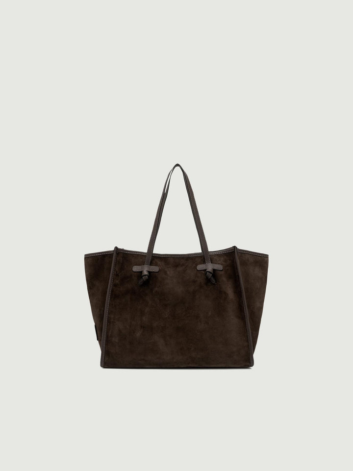SHOPPING MARCELLA IN CAMOSCIO TESTA DI MORO BS 8990 CM-PL 21072107 GIANNI CHIARINI 