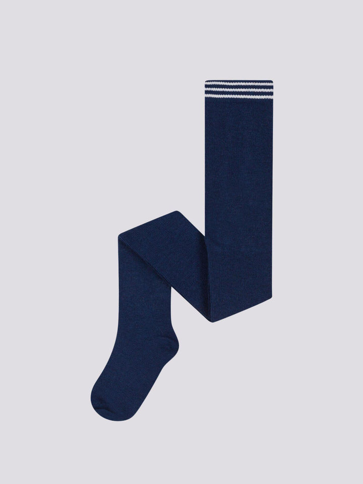 COLLANT IN JERSEY BLU NAVY A08HB 02 PETIT BATEAU 