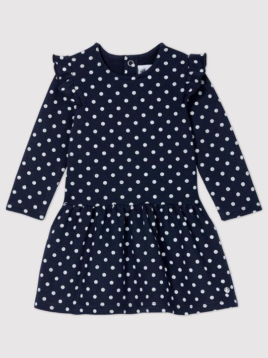 ABITO A POIS BLU A01EN 01 PETIT BATEAU 