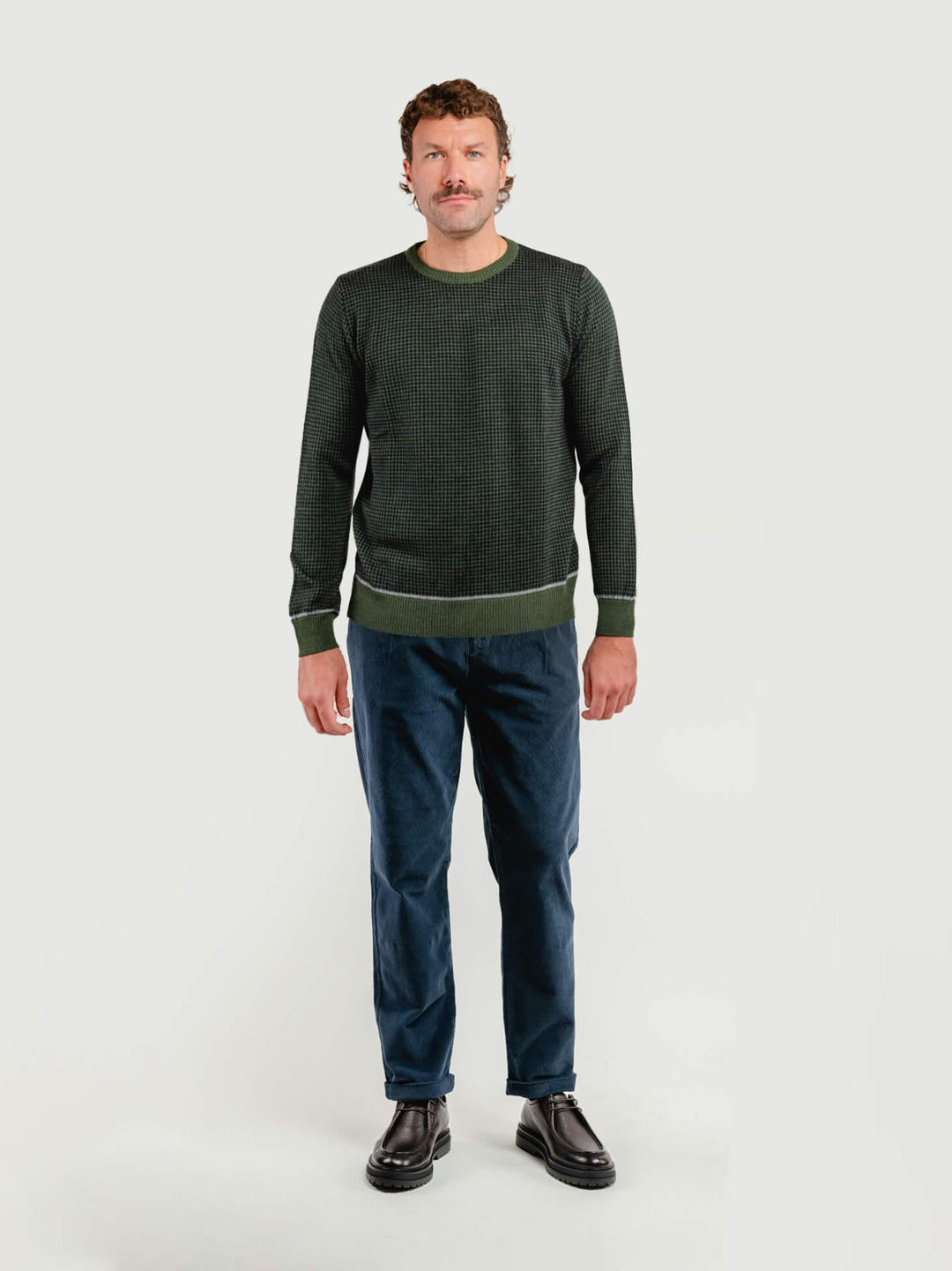 PANTALONE IN VELLUTO COSTE BLU BU26W16PAPA 222 ANDREA MORANDO 