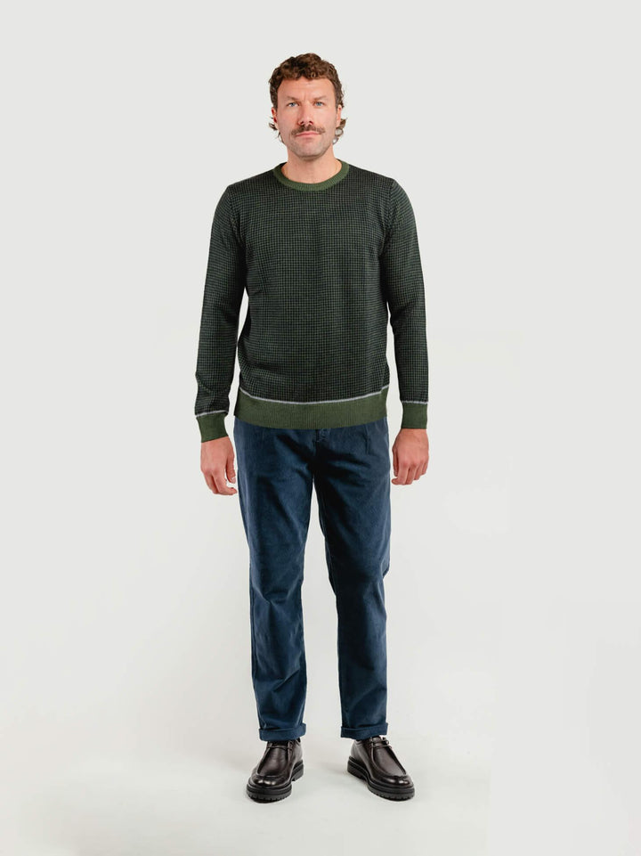 PANTALONE IN VELLUTO COSTE BLU BU26W16PAPA 222 ANDREA MORANDO 