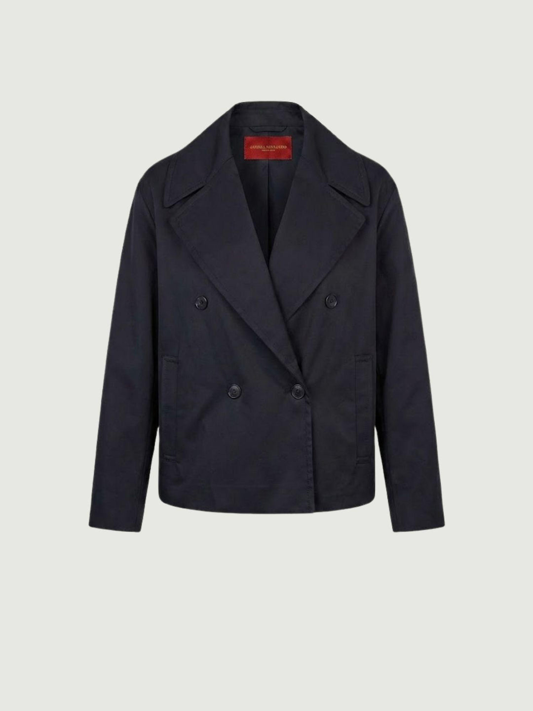 Peacoat corto doppiopetto navy 4595 2258 ANDREA MORANDO 