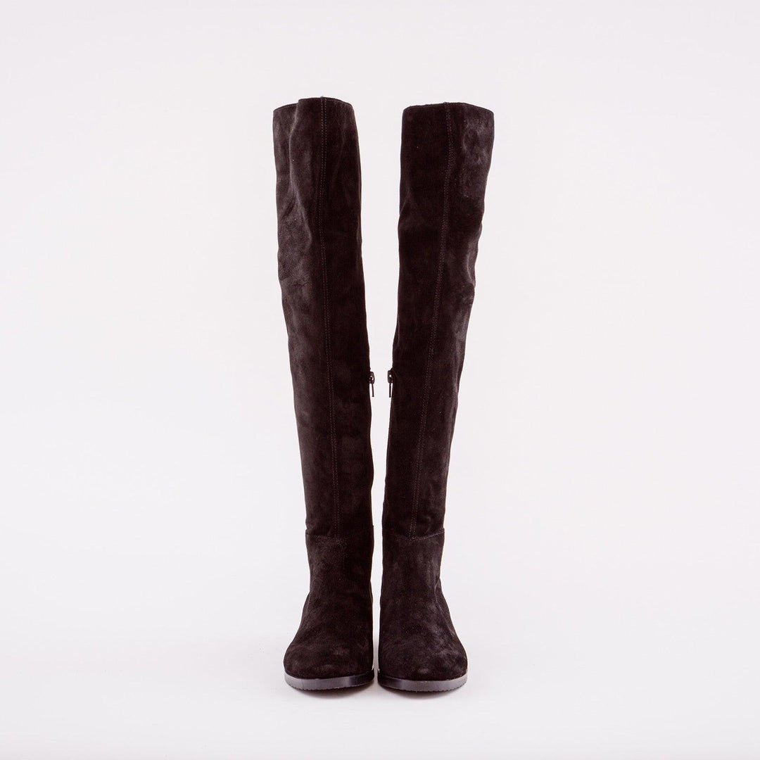 STIVALE ALTO IN PELLE 6884/43 NERO ANDREA MORANDO 