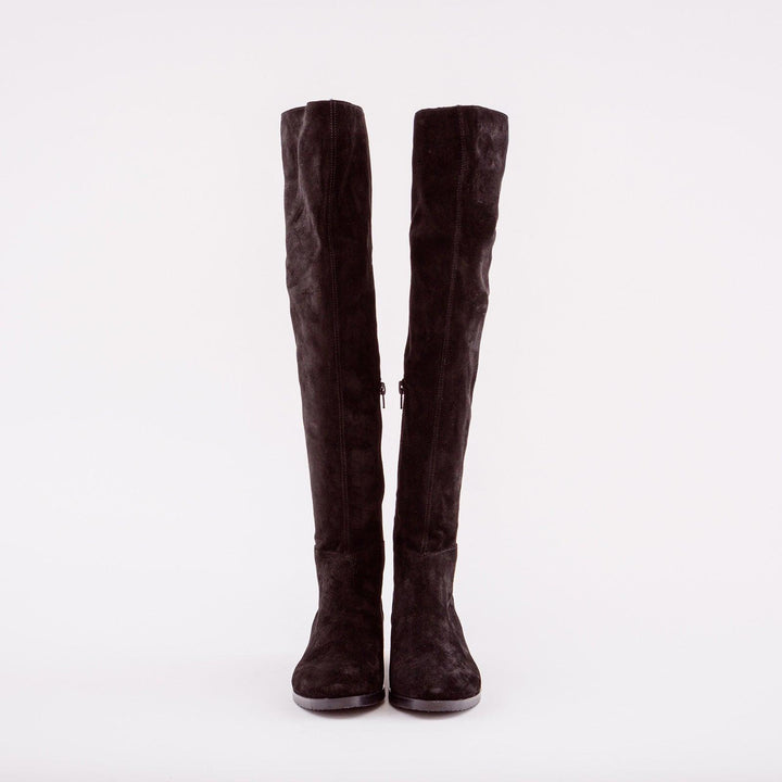 STIVALE ALTO IN PELLE 6884/43 NERO ANDREA MORANDO 