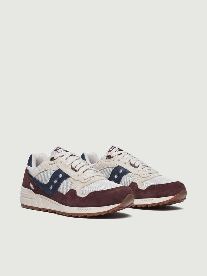 SNEAKER SAUCONY SHADOW 5000 BIANCO E PRUGNA 70665 44 SAUCONY 