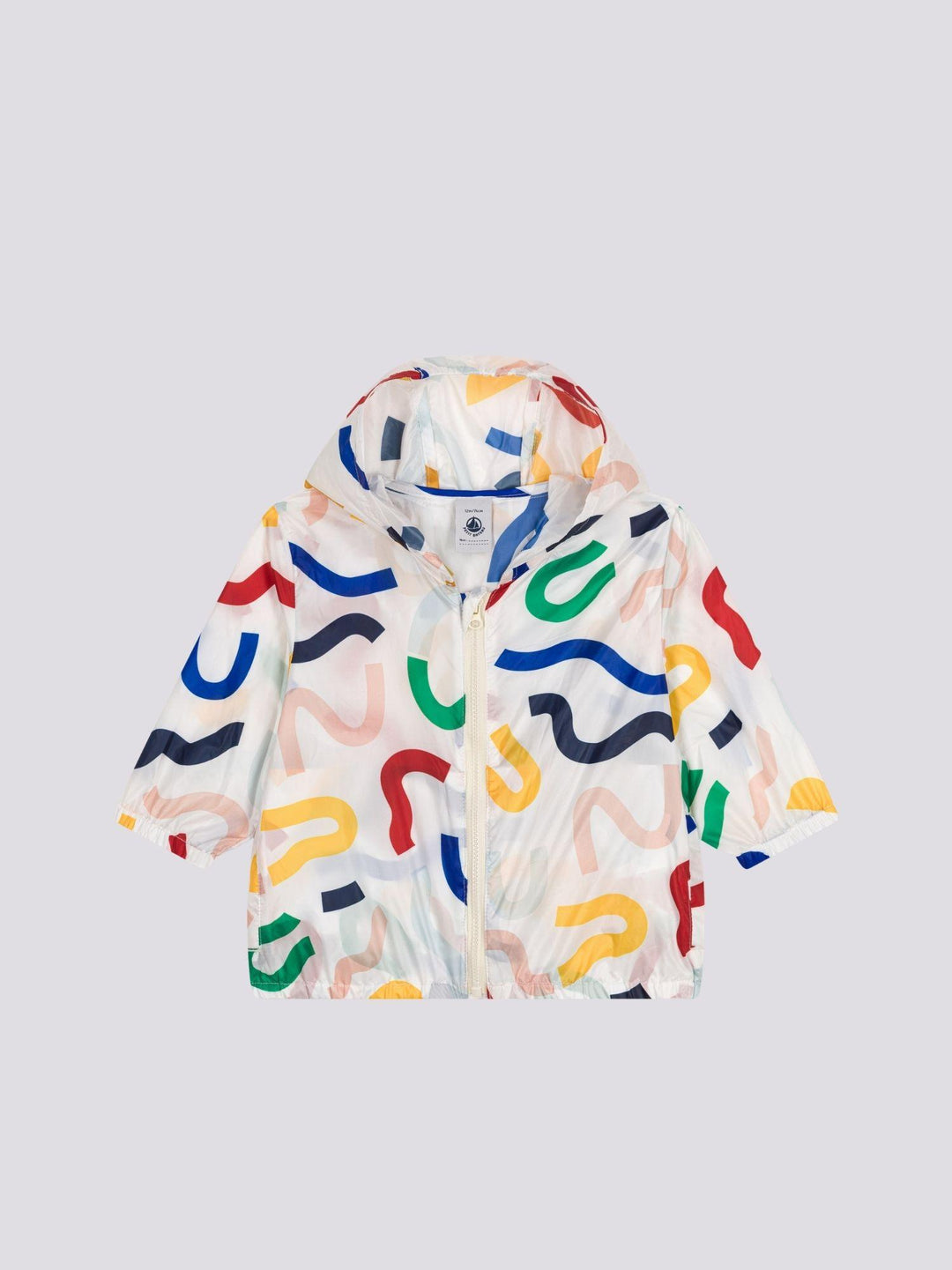 GIACCA A VENTO BEBÈ ANTI-UV IN POLIESTERE RICICLATO A09JG 10 PETIT BATEAU 