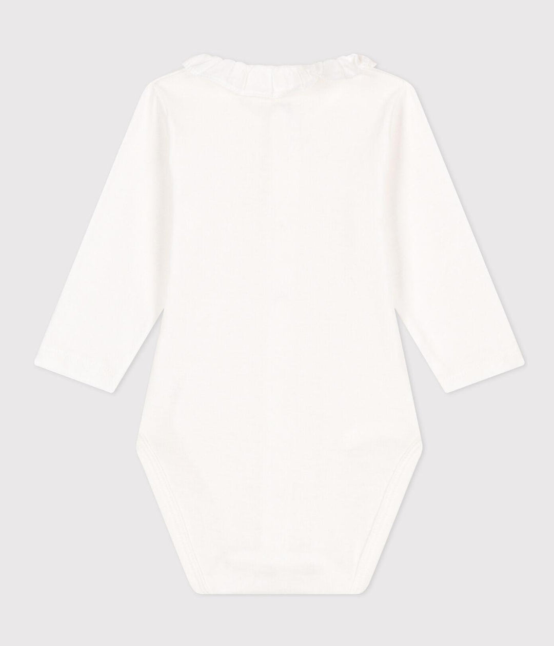 BODY IN COTONE A MANICA LUNGA CON COLLARETTO A085F 01 PETIT BATEAU 