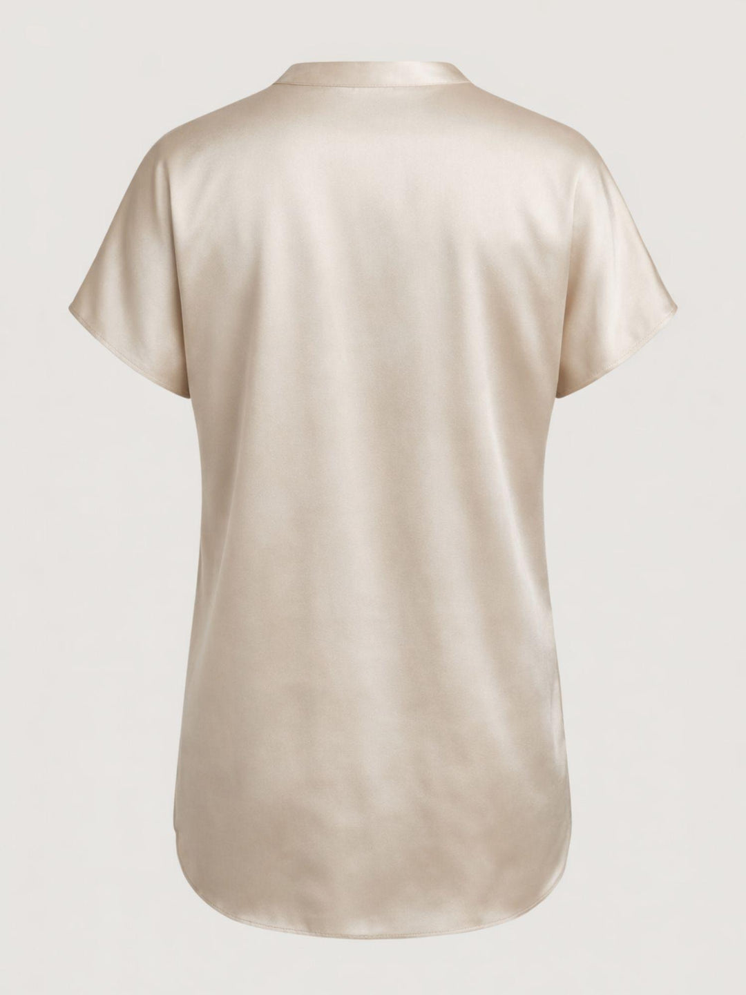 Blusa in raso panna M9237 PANNA ANDREA MORANDO 
