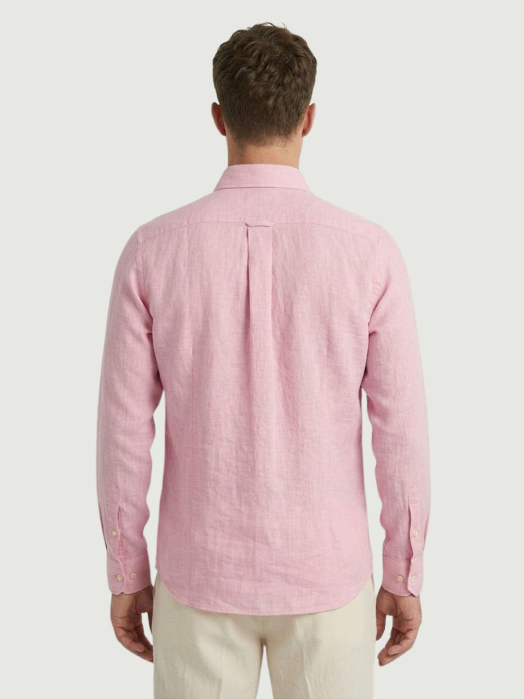 Camicia Bradford in lino rosa BRAD/TC162 P02 BAGGIES 