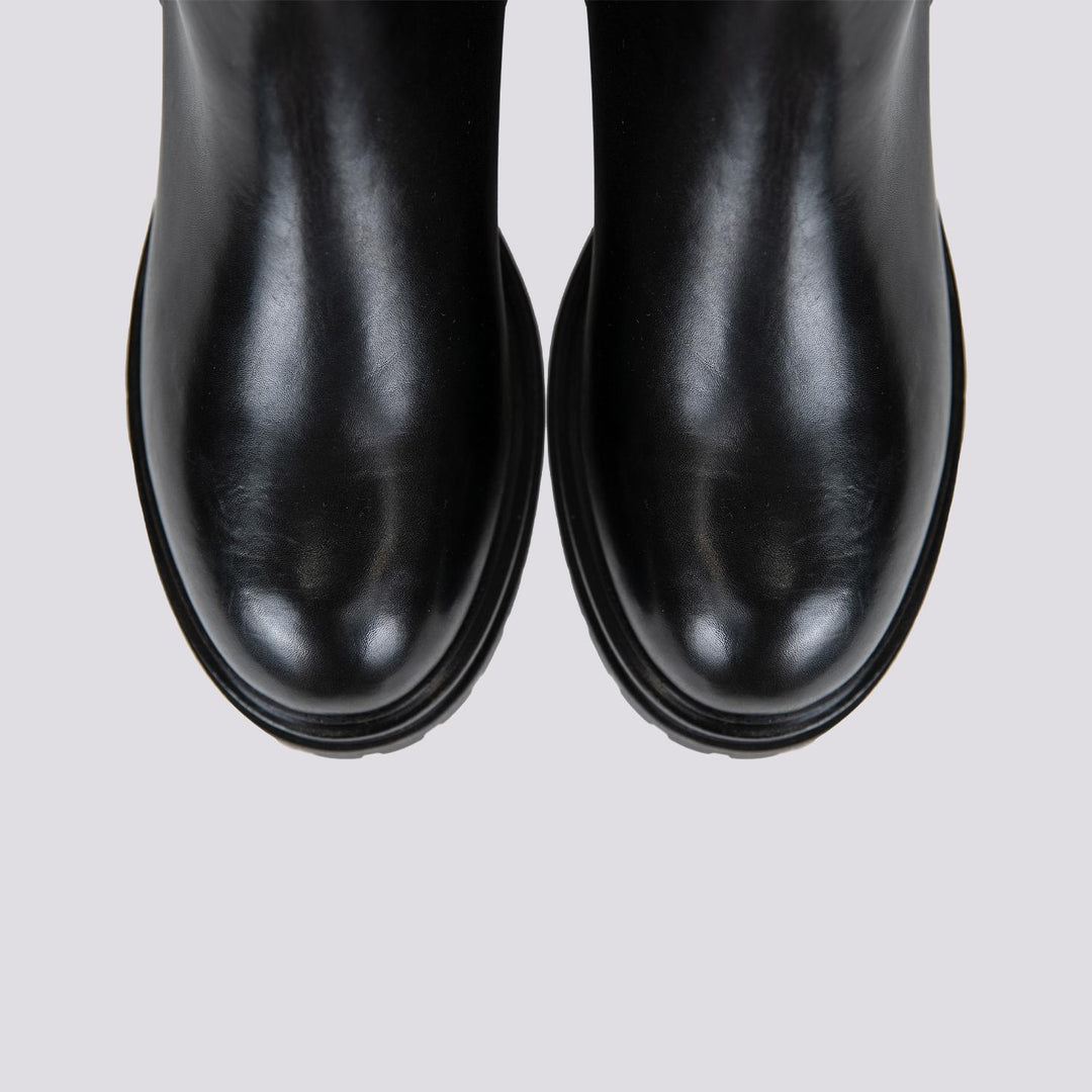 BIKER IN PELLE NERA TRPR64 NERO ANDREA MORANDO 