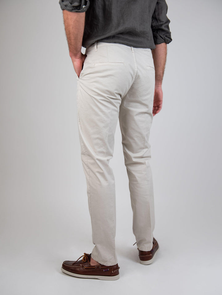 PANTALONE IN COTONE SLIM FIT