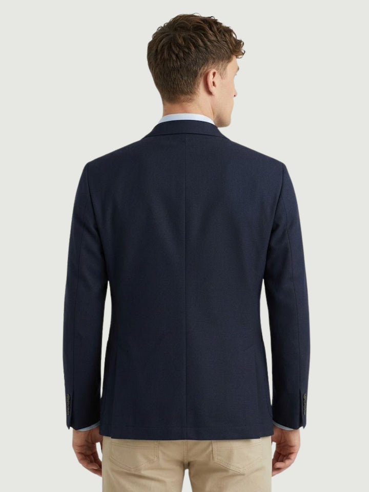 Blazer in jersey punto Milano navy CO0391 7000 ANDREA MORANDO 