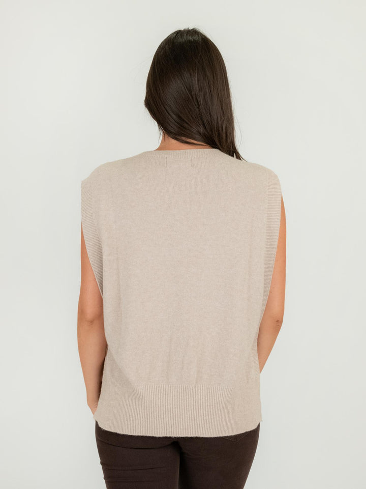 CASACCA IN MAGLIA BEIGE 0570/15 0082 BIMOR 