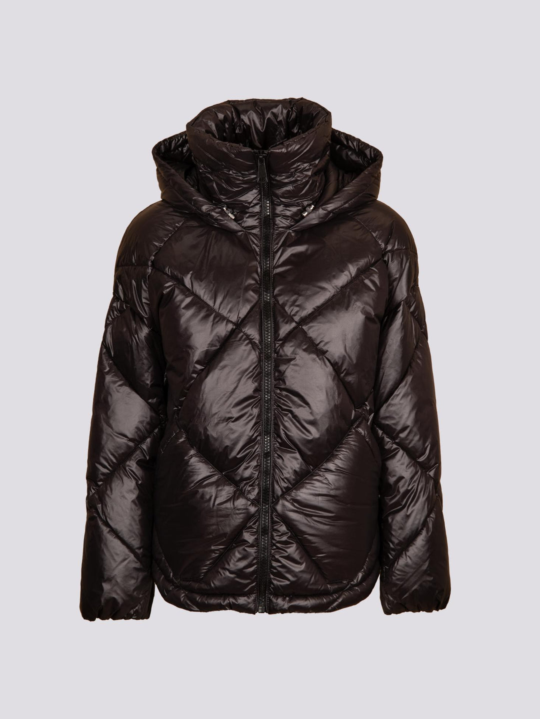 PIUMINO CORTO IN NYLON LEGGERO NERO 9000 0990 OOFWEAR 
