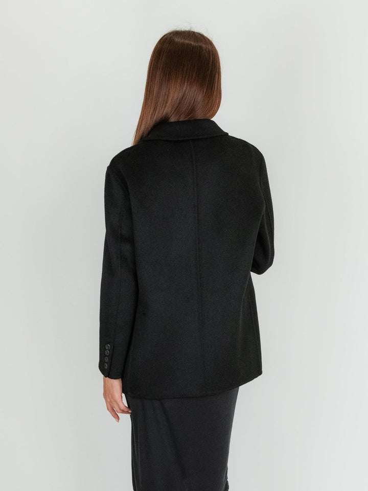 BLAZER MONOPETTO NERO KIM NERO ANDREA MORANDO 