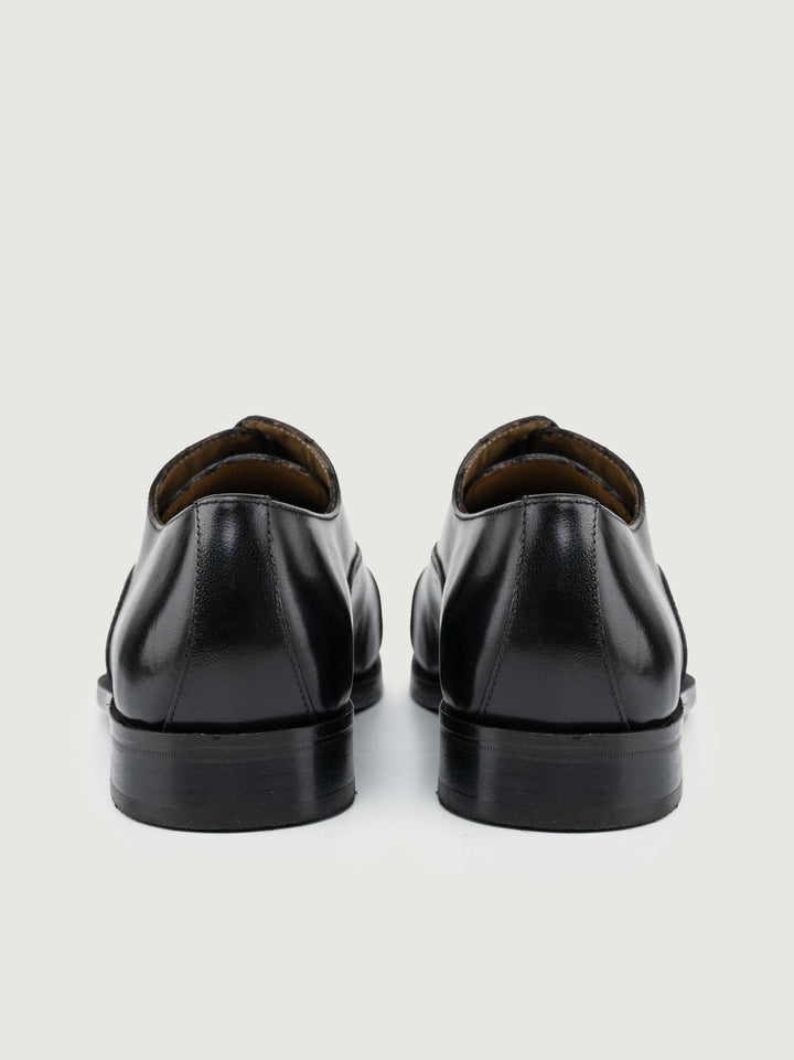 FRANCESINA IN PELLE NERA 350 BLACK SAXONE 