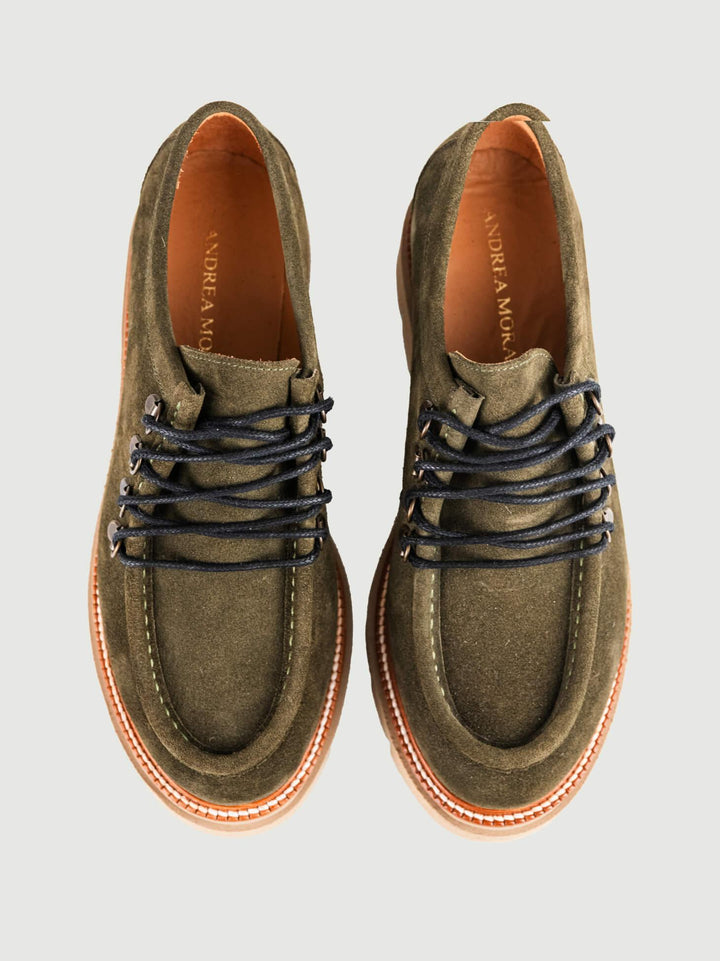 ALLACCIATA IN CAMOSCIO TREKKING KAKI 56241 KAKI WAVE 