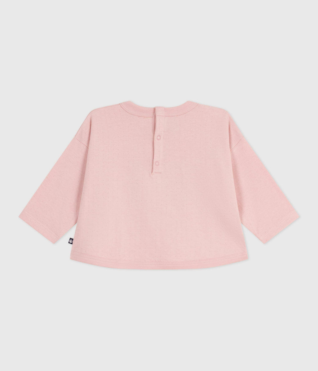 T-shirt a maniche lunghe in cotone con gatto A0EP1 01 PETIT BATEAU 