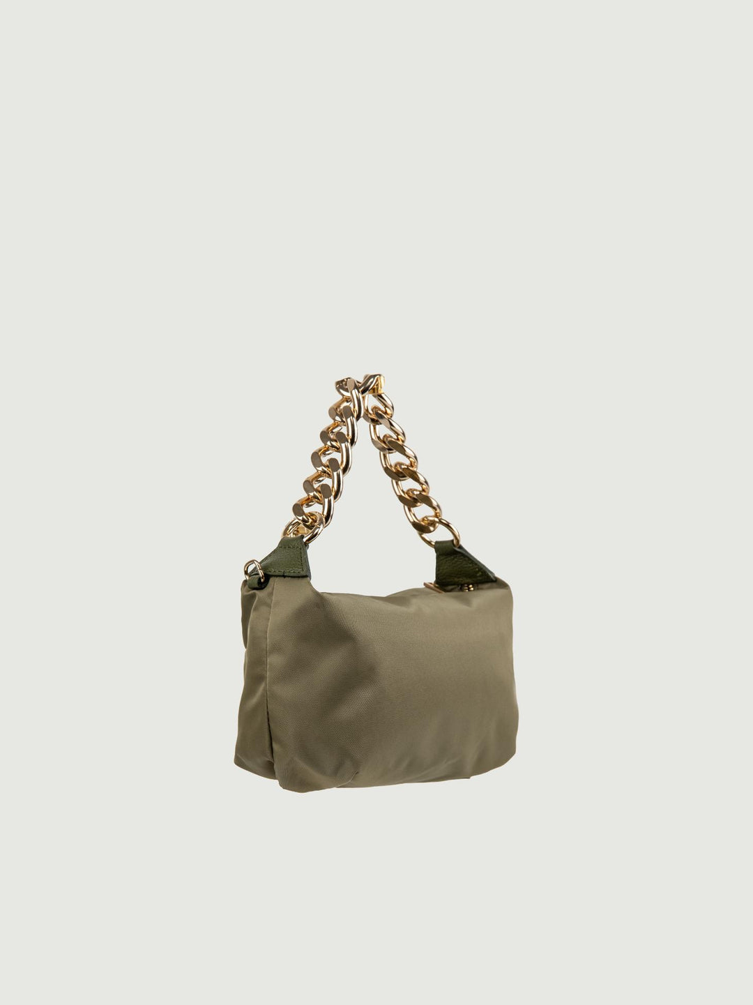 Borsa in nylon verde militare con catena Trunk TRUNK VERDE MILITARE BIMOR 