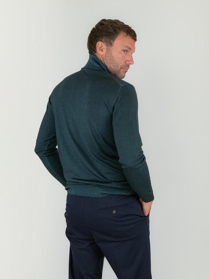 DOLCEVITA IN LANA MERINO VERDE BOTTIGLIA 0005 45 FIESOLI DANIELE 