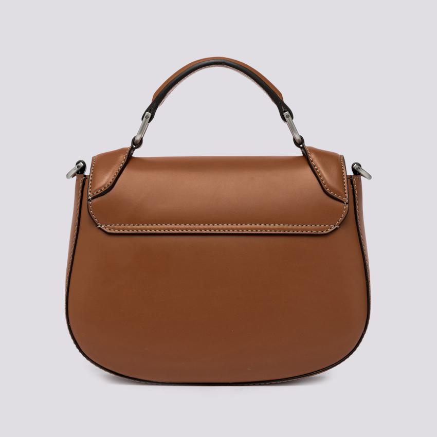 BORSA Grace in PELLE spazzolata nut BS 10410 CALF-NA 2908 GIANNI CHIARINI 