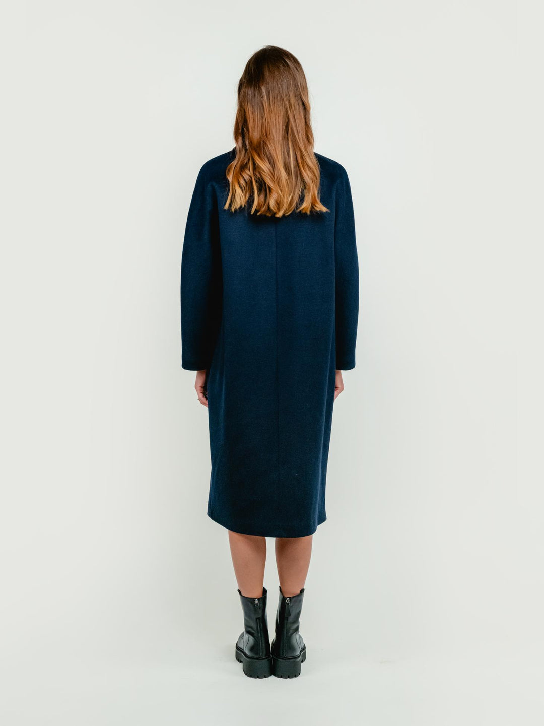 CAPPOTTO DOPPIOPETTO OVER BLU NAVY 97462QUI BLU ANDREA MORANDO 