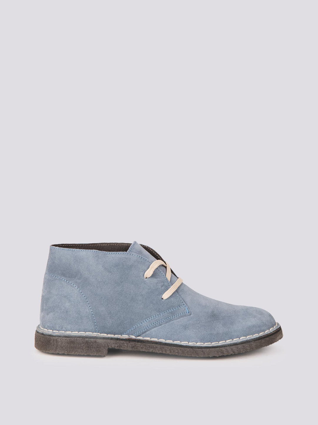 Polacchino Desert Boot azzurro ghiaccio in camoscio CLARK BLU BAHIA ANDREA MORANDO 