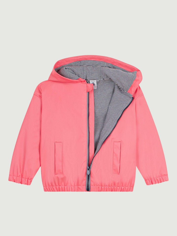 Giubbino impermeabile unisex rosa A0F08 05 PETIT BATEAU 