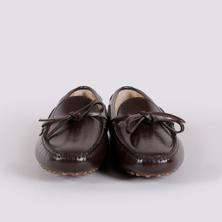 MOCASSINO IN PELLE CON GOMMINI 1003/PELLE T MORO ANDREA MORANDO 