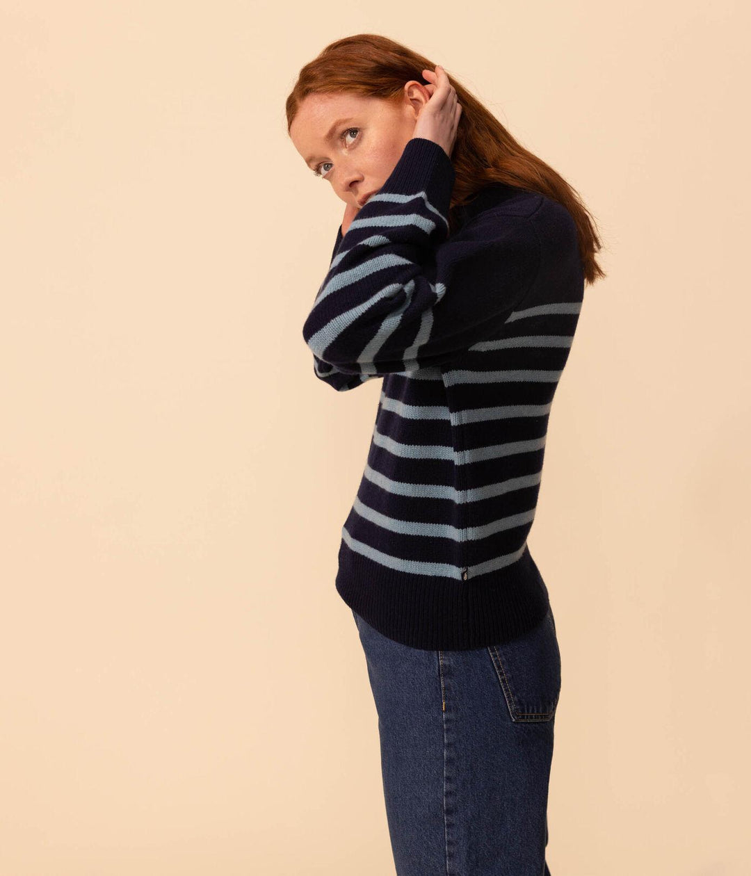 PULLOVER IN LANA ALLA MARINARA DONNA A089Y 01 PETIT BATEAU 