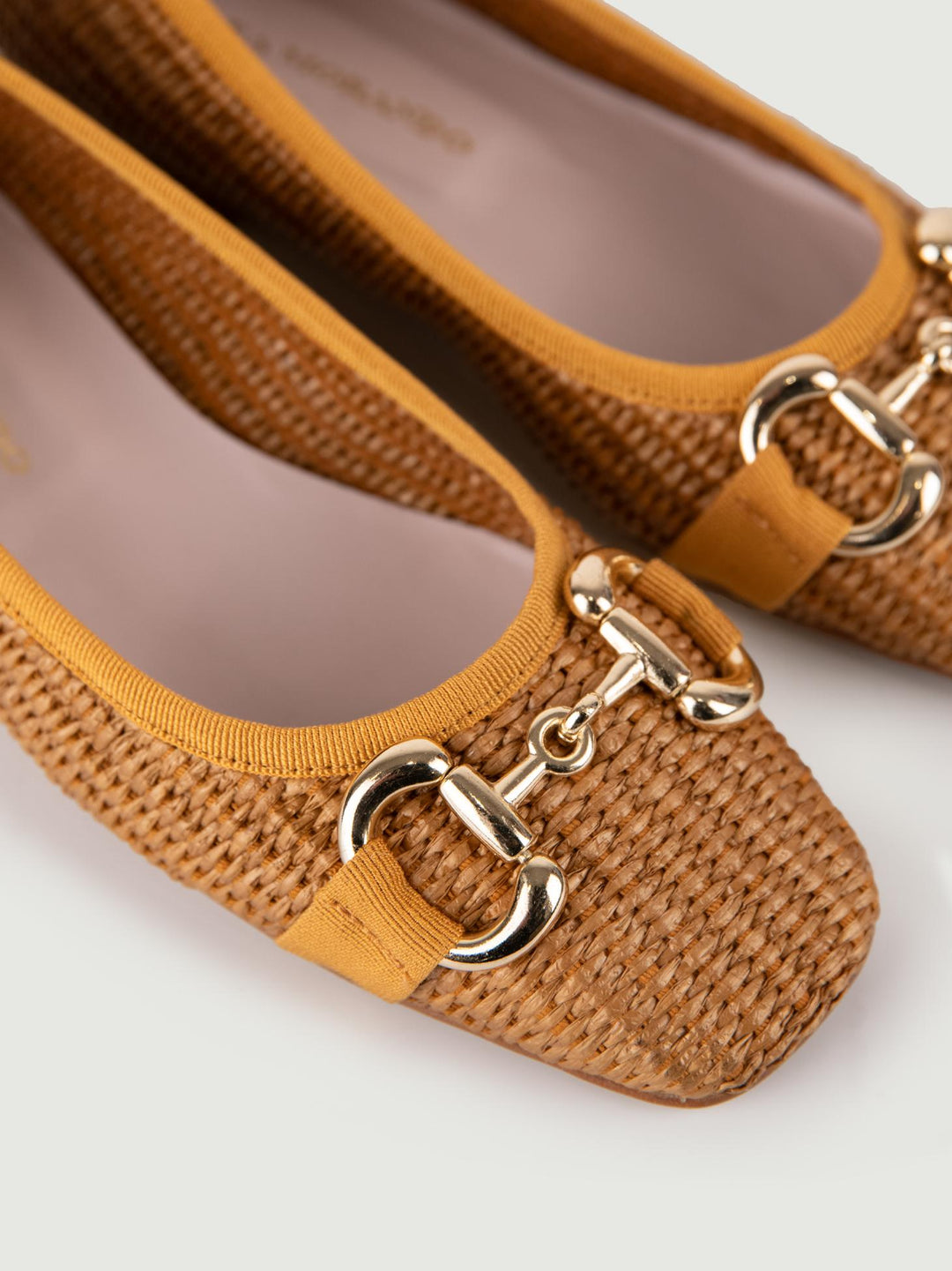 Ballerina in rafia cuoio 4875 MARRONE ANDREA MORANDO 
