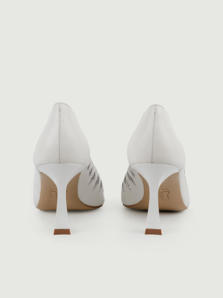 Décolleté TRAFORATA BIANCA