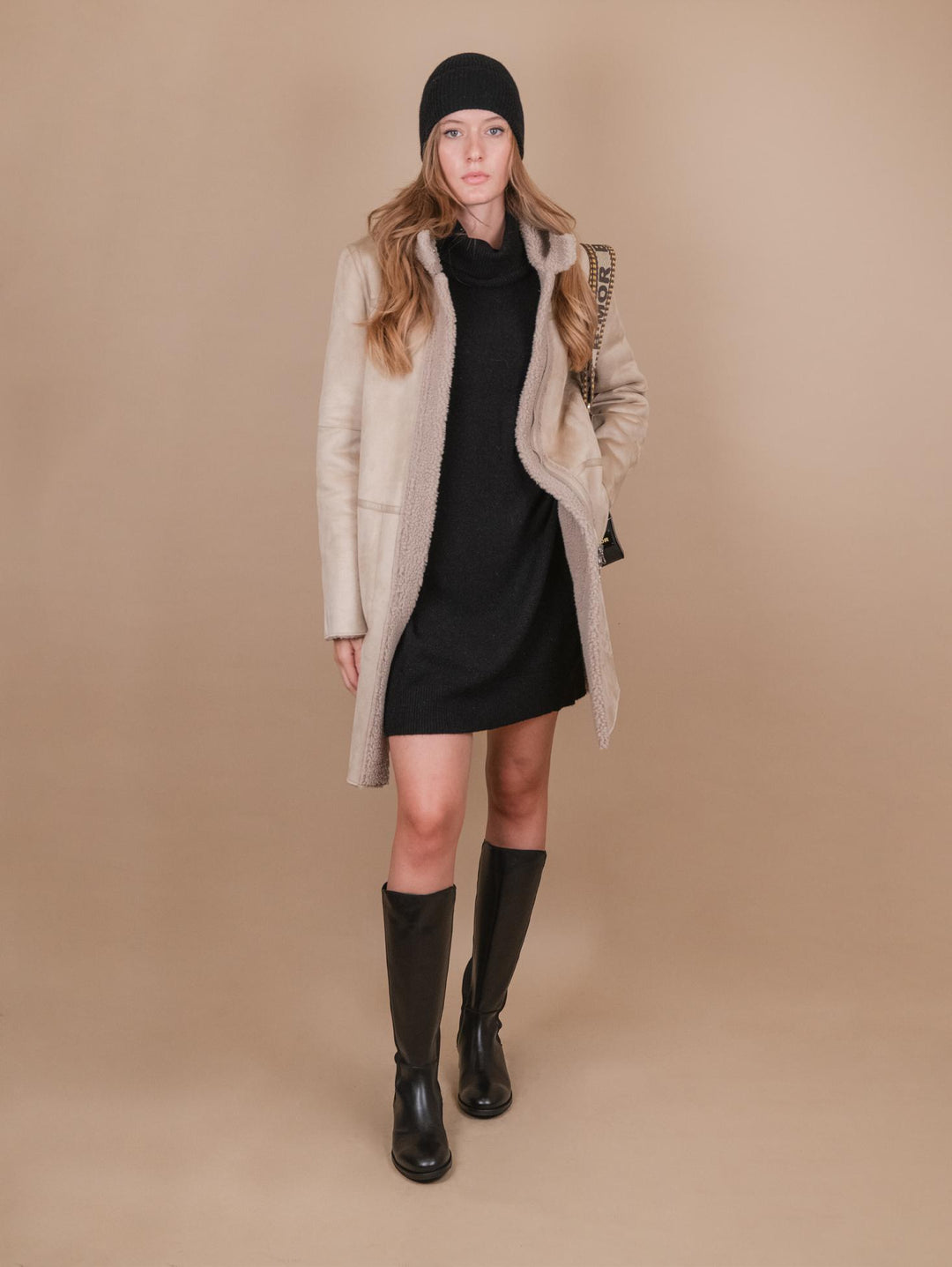 ECO MONTONE REVERSIBILE BEIGE B365MONT 031 ANDREA MORANDO 