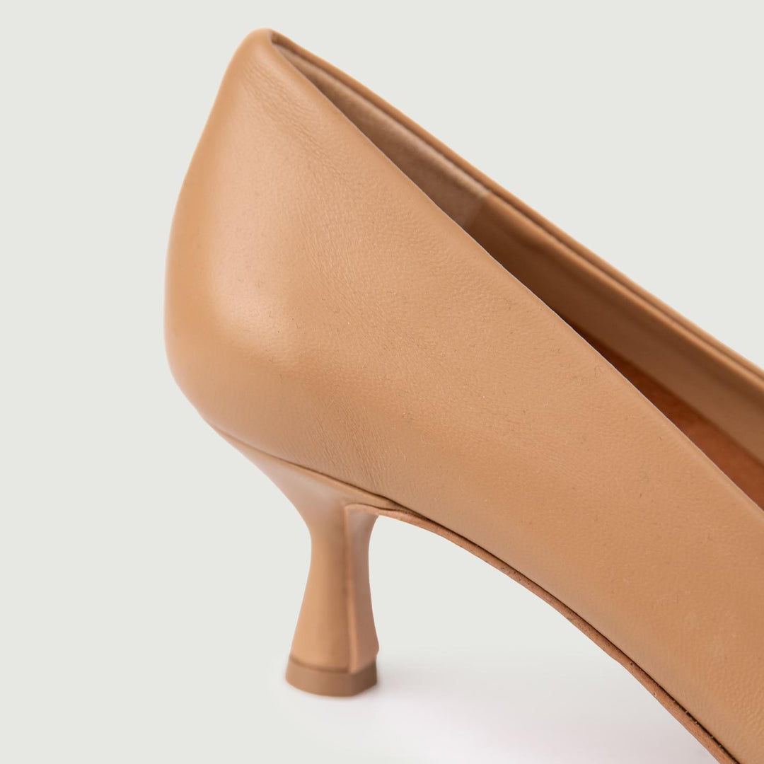 Décolleté IN PELLE COLOR LEGNO G1 LEGNO ANDREA MORANDO 