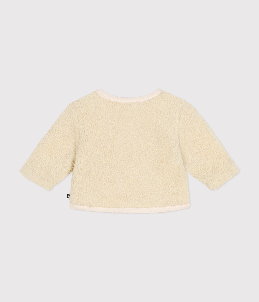 Giacca in sherpa crema A0B79 01 PETIT BATEAU 