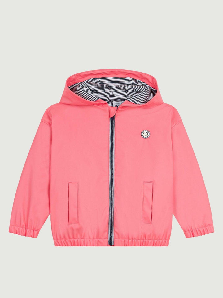 Giubbino impermeabile unisex rosa A0F08 05 PETIT BATEAU 