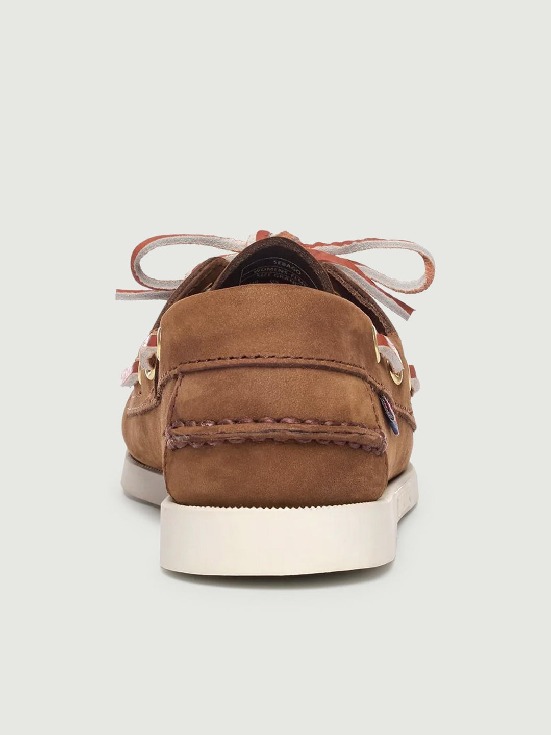Mocassino Docksides Portland in nabuck marrone 74121SW ACO SEBAGO 