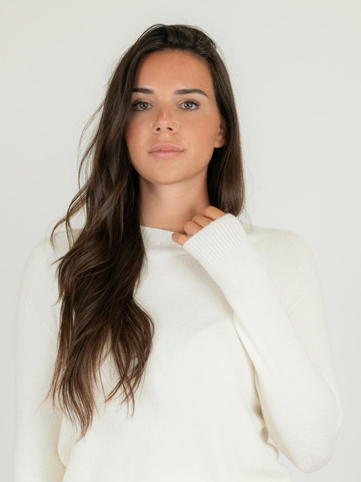 MAGLIA GIROCOLLO PANNA 0270/153 0248 BIMOR 