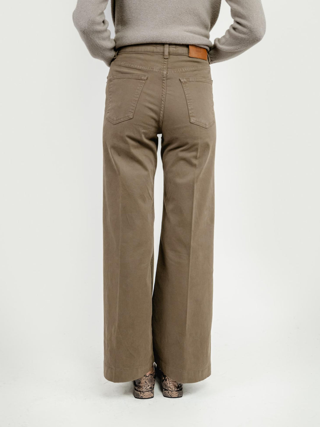 PANTALONE 5 TASCHE A PALAZZO TORTORA 805343JA TORTORA ANDREA MORANDO 