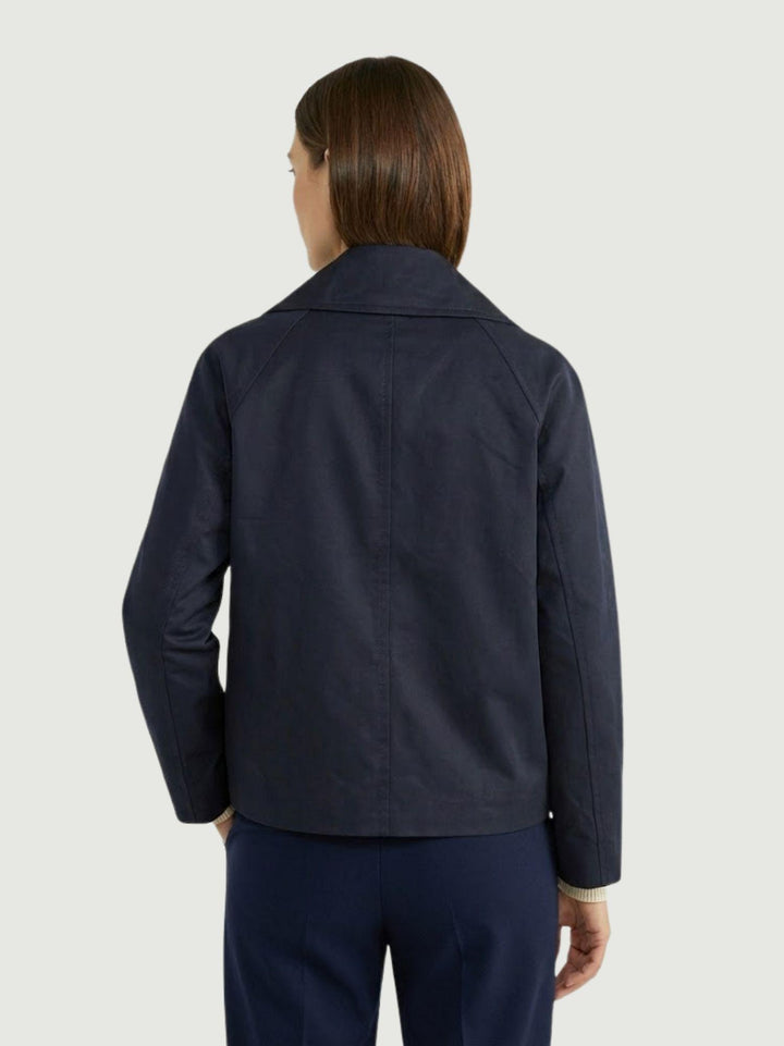 Peacoat corto doppiopetto navy 4595 2258 ANDREA MORANDO 