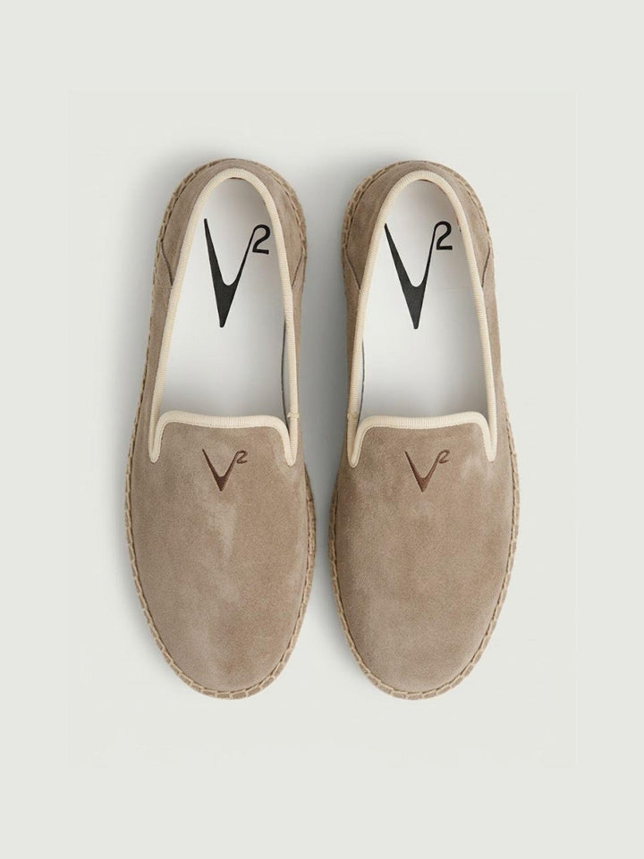 Espadrillas in pelle scamosciata sabbia ESP SAB V2 