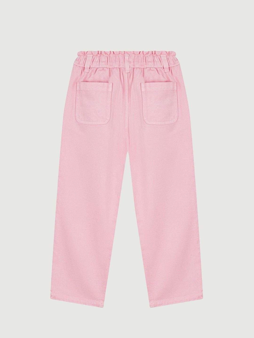 Pantaloni palazzo in cotone rosa A0F03 02 PETIT BATEAU 