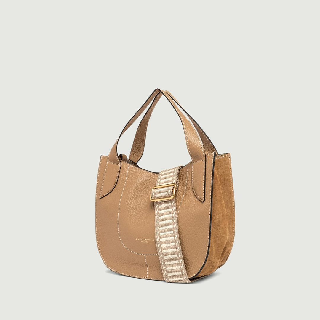 Borsa a mano Lucrezia in pelle cuoio BS 10894 TKL-CM 3619 GIANNI CHIARINI 