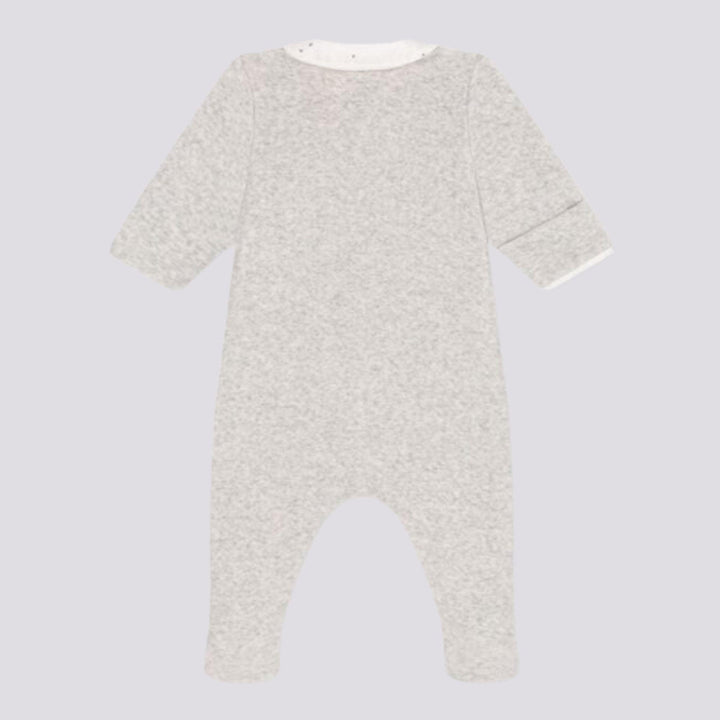 PIGIAMA BEBÈ IN CINIGLIA GRIGIO A09H5 01 PETIT BATEAU 