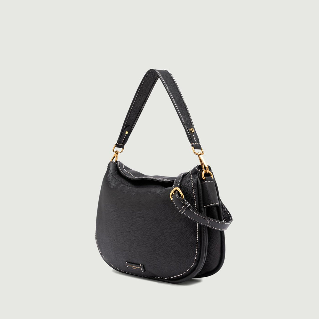 Borsa a spalla MAREA in pelle nera BS 10541 STSR 001 GIANNI CHIARINI 