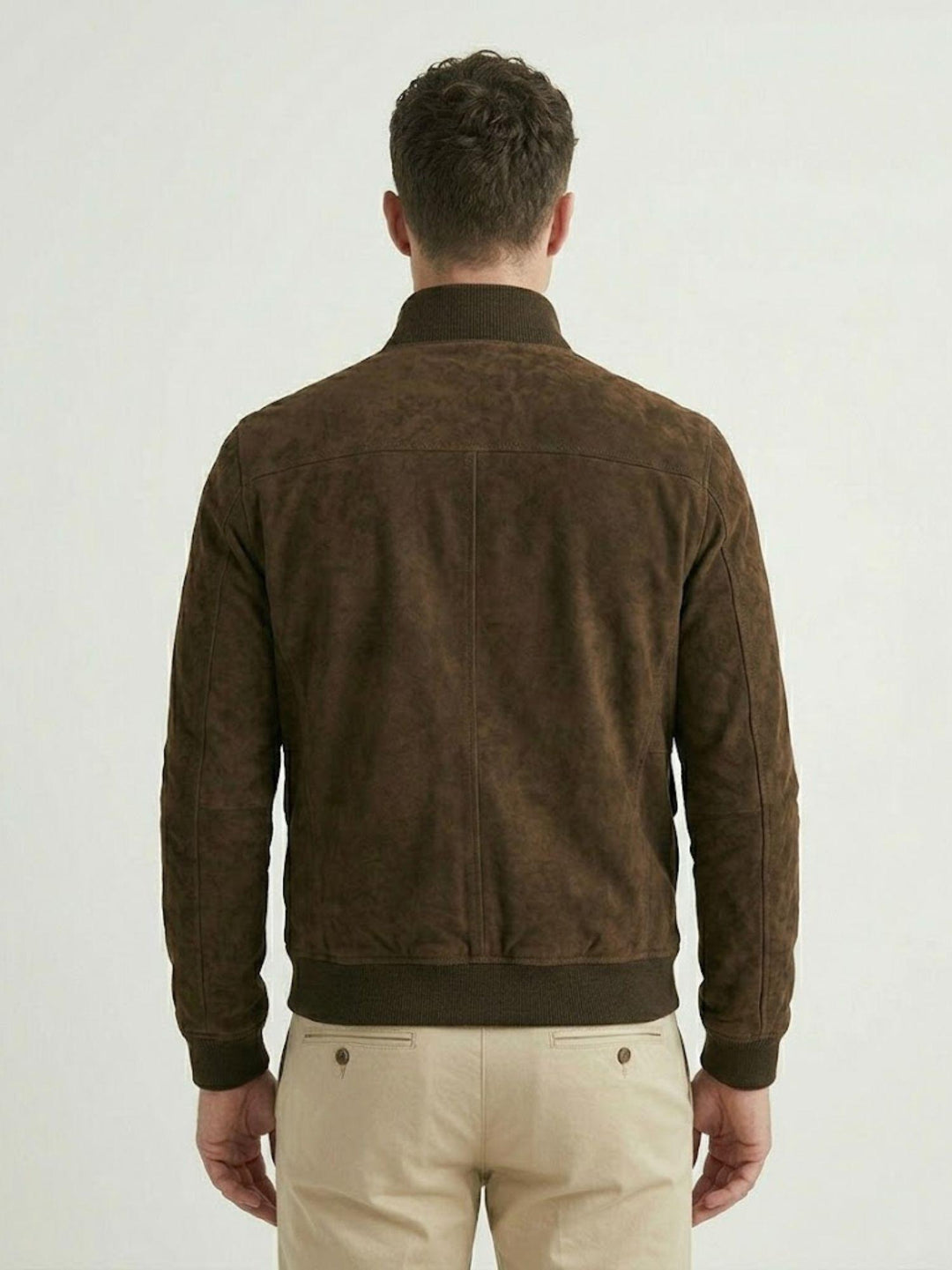 Giacca Riverside in camoscio cioccolato RIVERSIDE 126 JACK LEATHER 